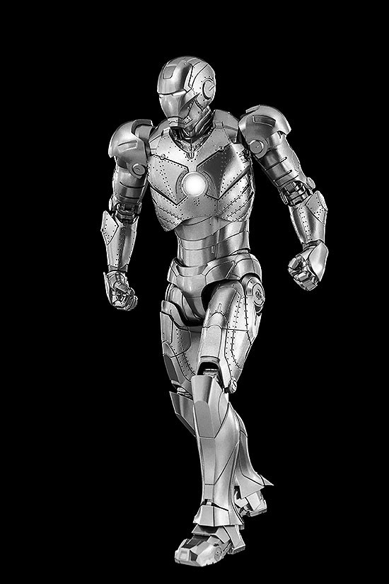 インフィニティ・サーガ DLX 『アイアンマン・マーク2（Iron Man Mark 2）』The Infinity Saga 1/12 可動フィギュア-002