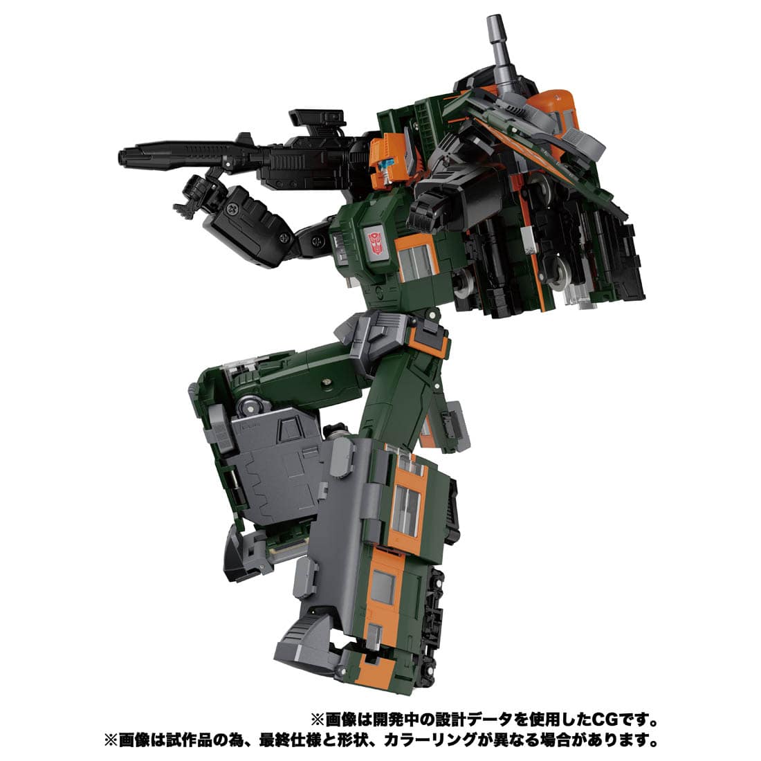 トランスフォーマー マスターピースG『MPG-04 トレインボットスイケン』可変可動フィギュア-006
