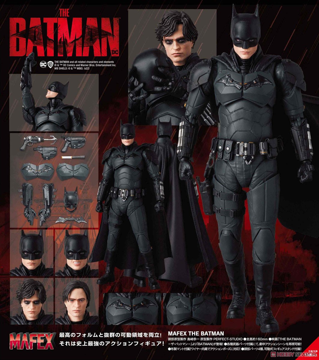 マフェックス No.188 MAFEX『THE BATMAN』ザ・バットマン 可動フィギュア-013