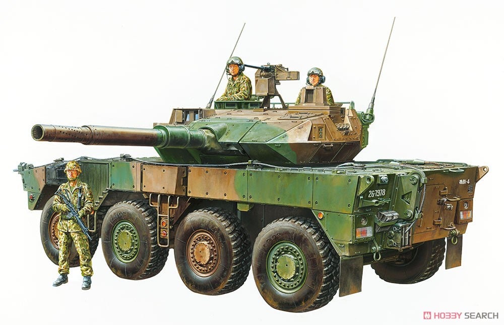 1/35 MM ミリタリーミニチュアシリーズ No.383『陸上自衛隊 16式機動戦闘車 C5（ウインチ装置付）』プラモデル-006