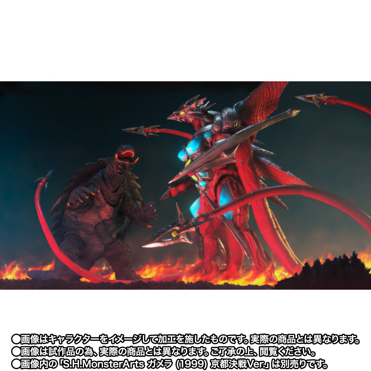 【限定販売】S.H.MonsterArts『イリス』ガメラ3 邪神〈イリス〉覚醒 可動フィギュア-010