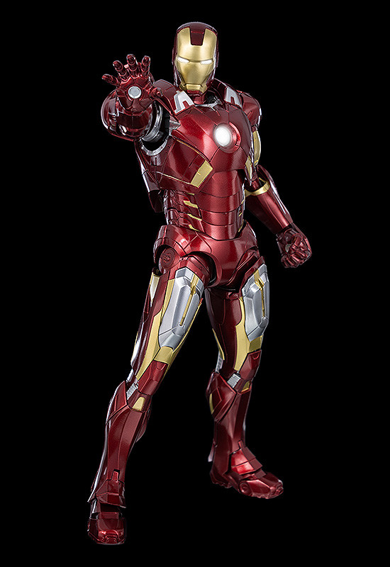 マーベル・スタジオ： インフィニティ・サーガ DLX『アイアンマン・マーク7（Iron Man Mark 7）』The Infinity Saga 1/12 可動フィギュア-001