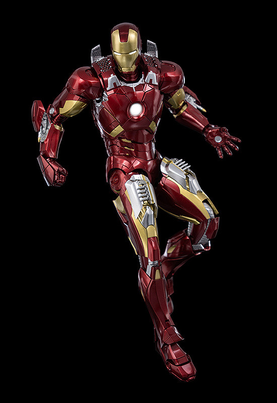 マーベル・スタジオ： インフィニティ・サーガ DLX『アイアンマン・マーク7（Iron Man Mark 7）』The Infinity Saga 1/12 可動フィギュア-003