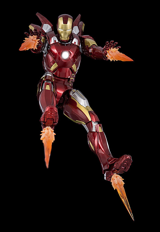 マーベル・スタジオ： インフィニティ・サーガ DLX『アイアンマン・マーク7（Iron Man Mark 7）』The Infinity Saga 1/12 可動フィギュア-004