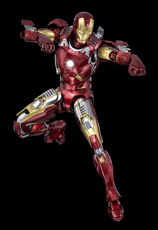 マーベル・スタジオ： インフィニティ・サーガ DLX『アイアンマン・マーク7（Iron Man Mark 7）』The Infinity Saga 1/12 可動フィギュア-005
