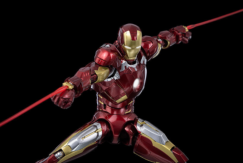 マーベル・スタジオ： インフィニティ・サーガ DLX『アイアンマン・マーク7（Iron Man Mark 7）』The Infinity Saga 1/12 可動フィギュア-007