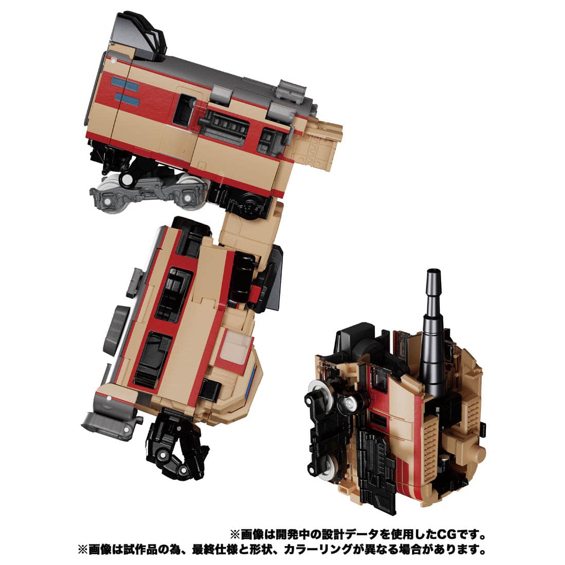 トランスフォーマー マスターピースG『MPG-05 トレインボットセイザン』可変可動フィギュア-009
