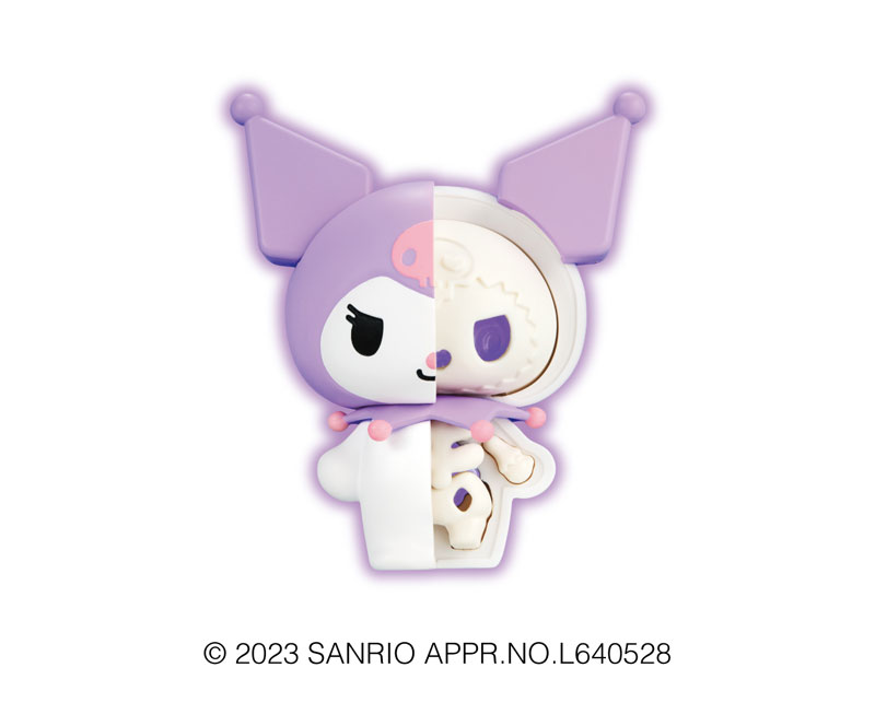 KAITAI FANTASY『サンリオキャラクターズ ファンシーパープルMIX』立体パズル 4個入りBOX-004