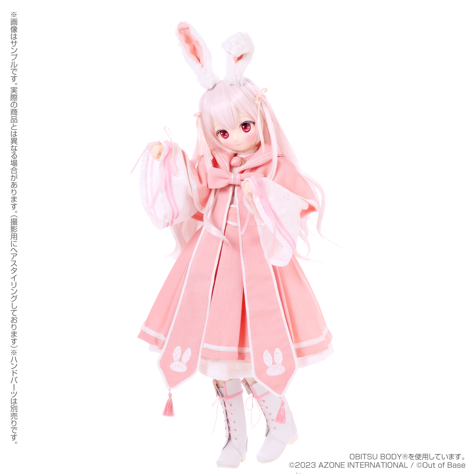 stj × Iris Collect petit『うらら～Fluffy strawberry bunny～いちごみるくver．』1/3 完成品ドール-009