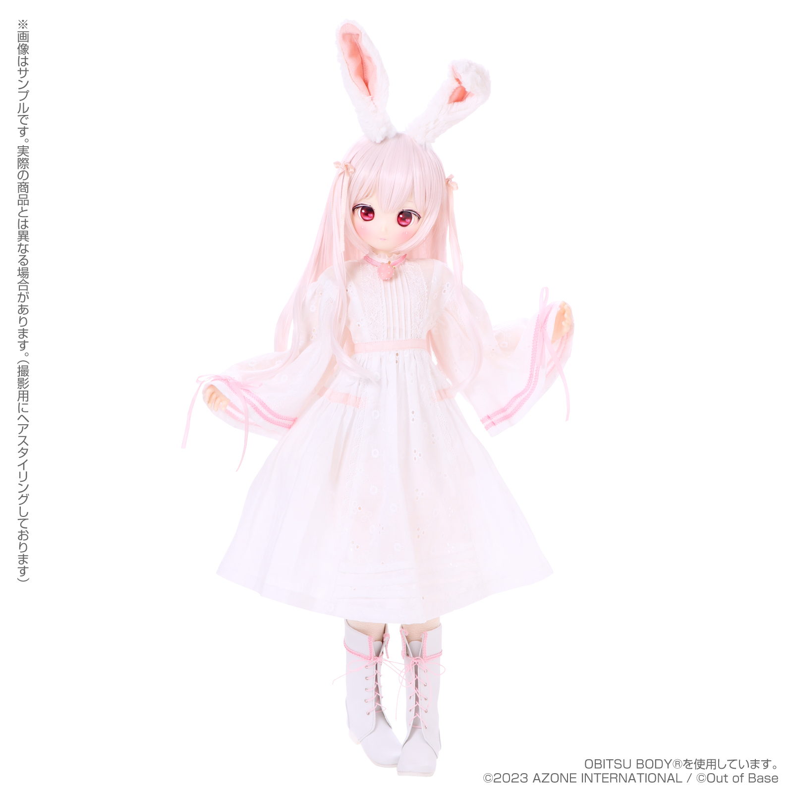 stj × Iris Collect petit『うらら～Fluffy strawberry bunny～いちごみるくver．』1/3 完成品ドール-012