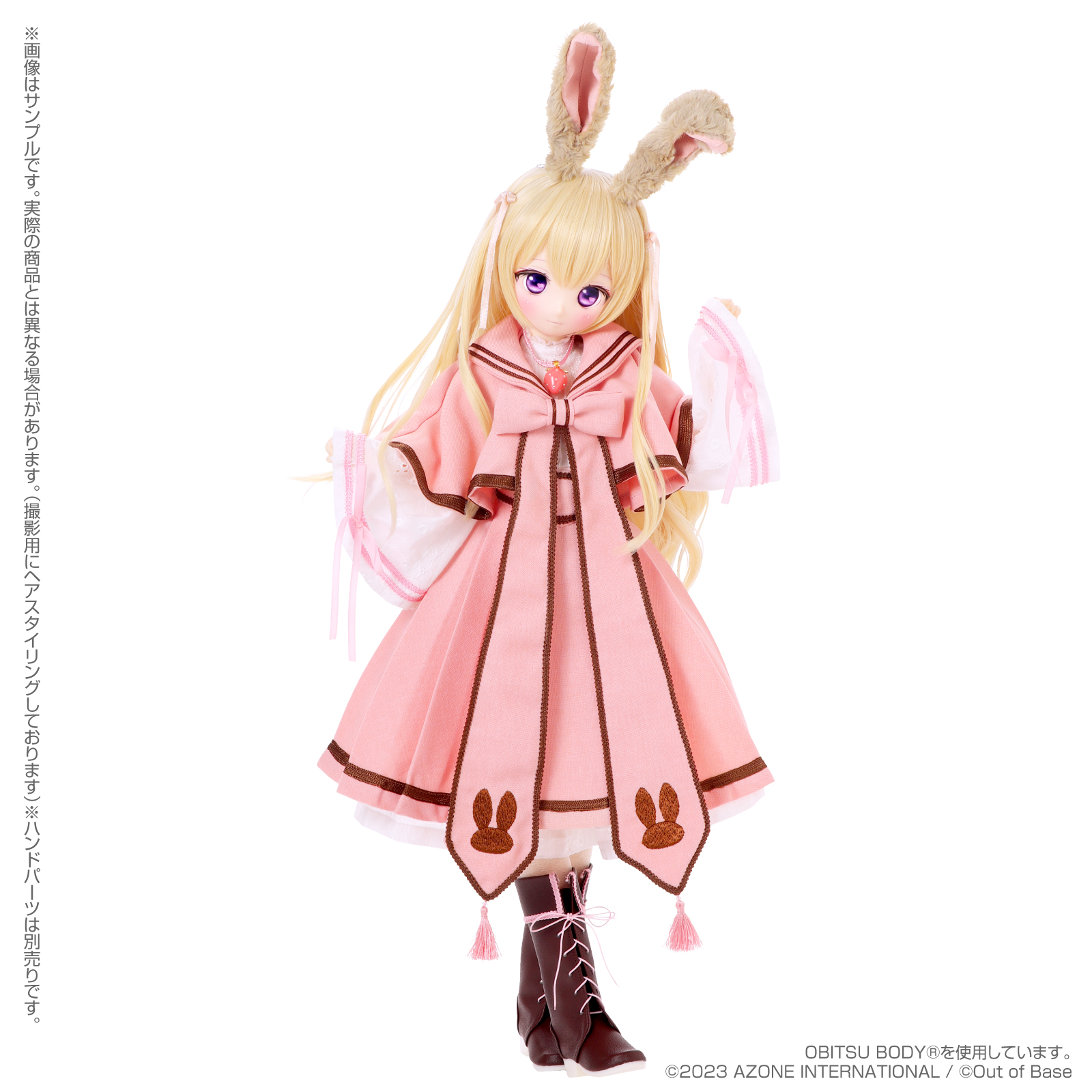 stj × Iris Collect petit『うらら～Fluffy strawberry bunny～いちごみるくver．』1/3 完成品ドール-019