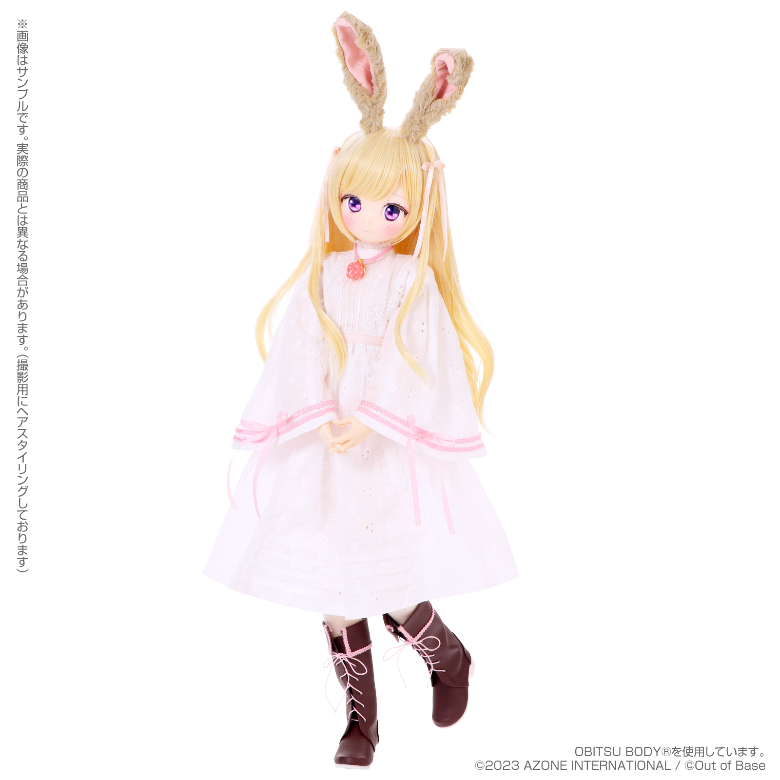stj × Iris Collect petit『うらら～Fluffy strawberry bunny～いちごみるくver．』1/3 完成品ドール-023