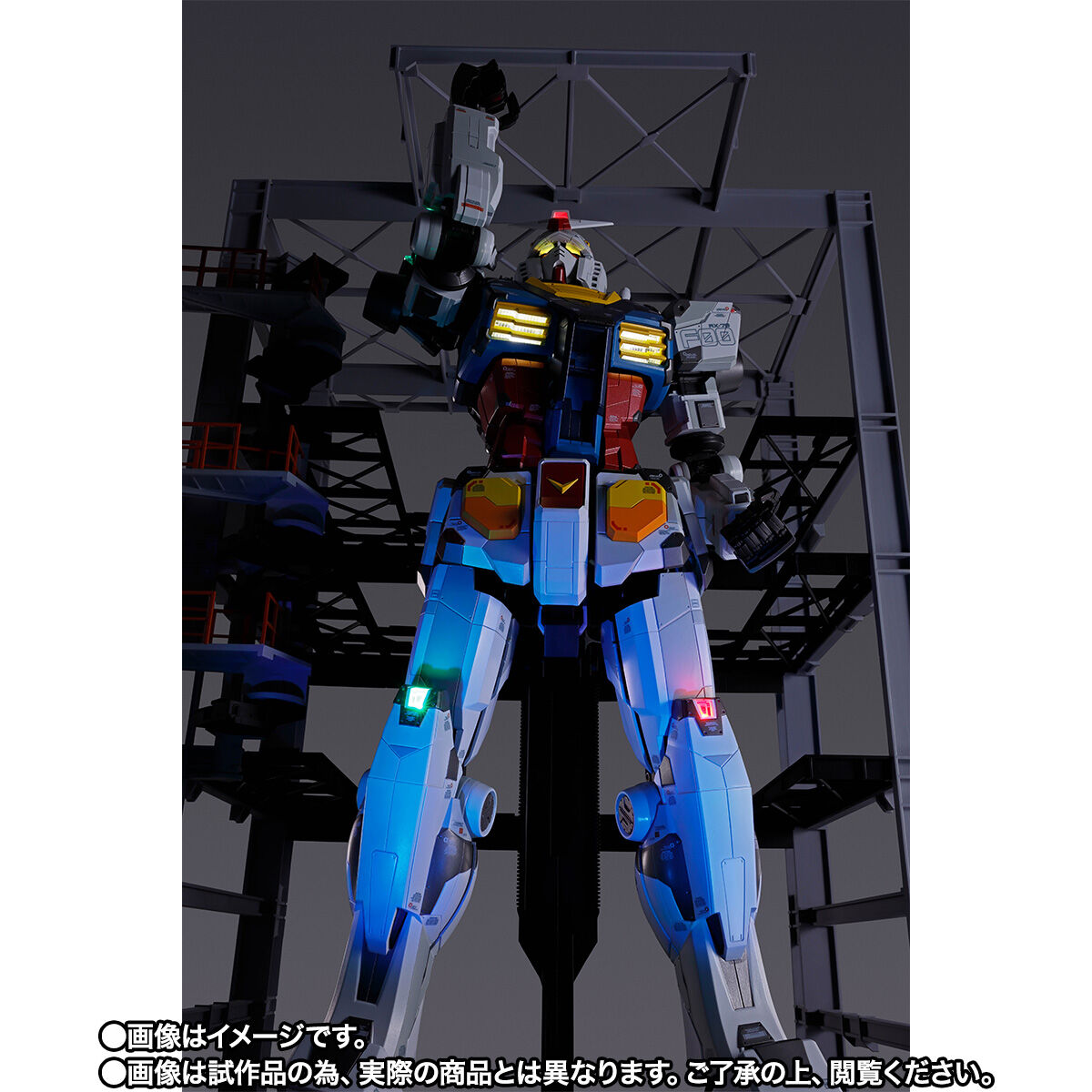 【抽選販売】DX超合金『GUNDAM FACTORY YOKOHAMA RX-78F00 GUNDAM』可動フィギュア-004