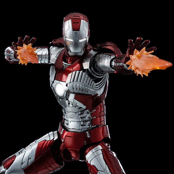 マーベル・スタジオ： インフィニティ・サーガ DLX『アイアンマン・マーク5（Iron Man Mark 5）』The Infinity Saga 1/12 可動フィギュア-007