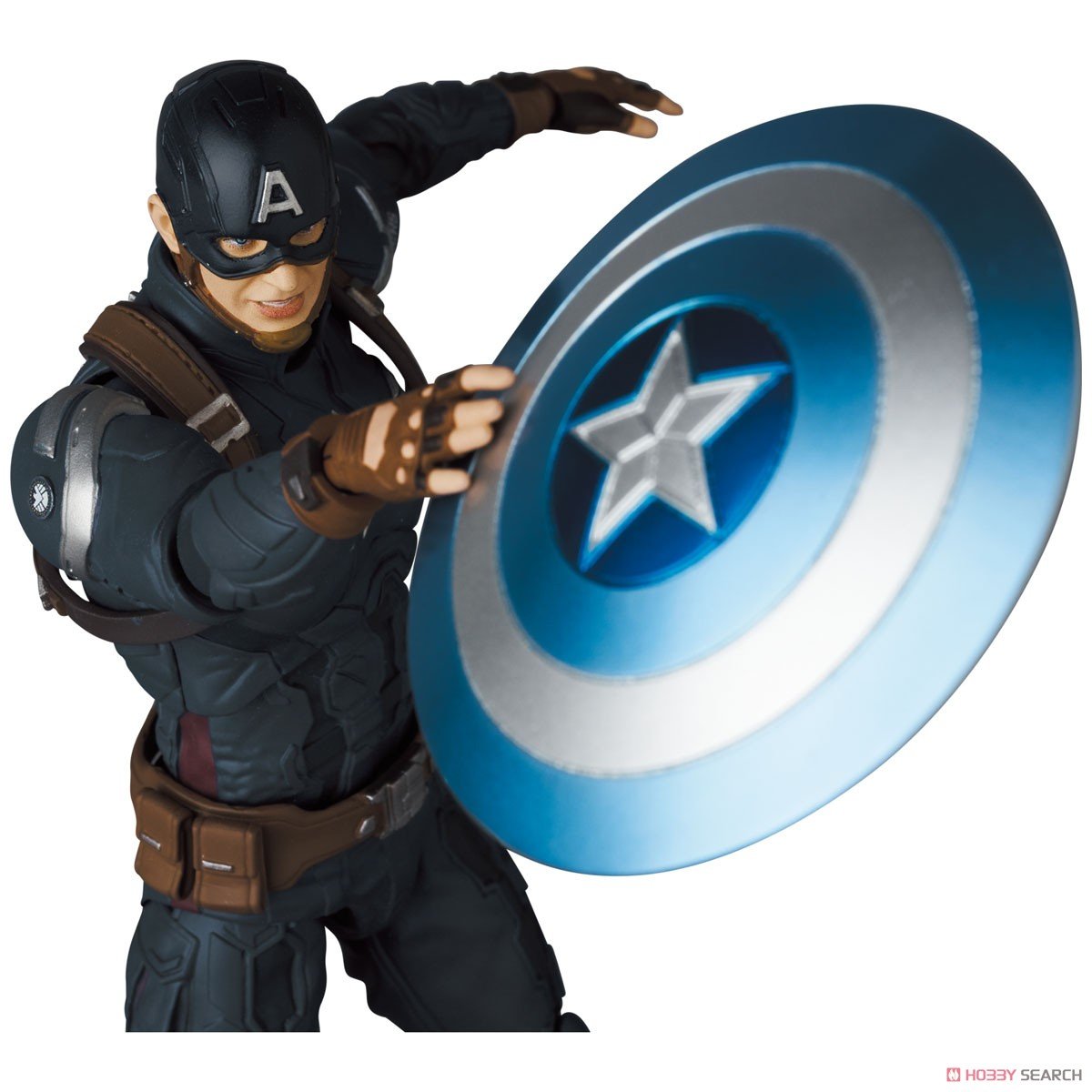 マフェックス No.202 MAFEX『キャプテン・アメリカ（ステルス・スーツ）／CAPTAIN AMERICA（Stealth Suit）』Captain America: The Winter Soldier 可動フィギュア-002