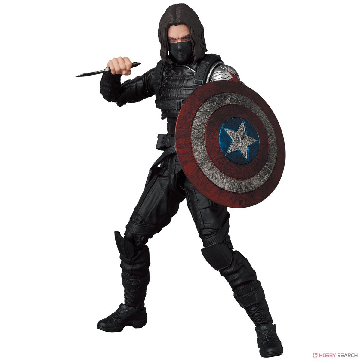 マフェックス No.202 MAFEX『キャプテン・アメリカ（ステルス・スーツ）／CAPTAIN AMERICA（Stealth Suit）』Captain America: The Winter Soldier 可動フィギュア-017