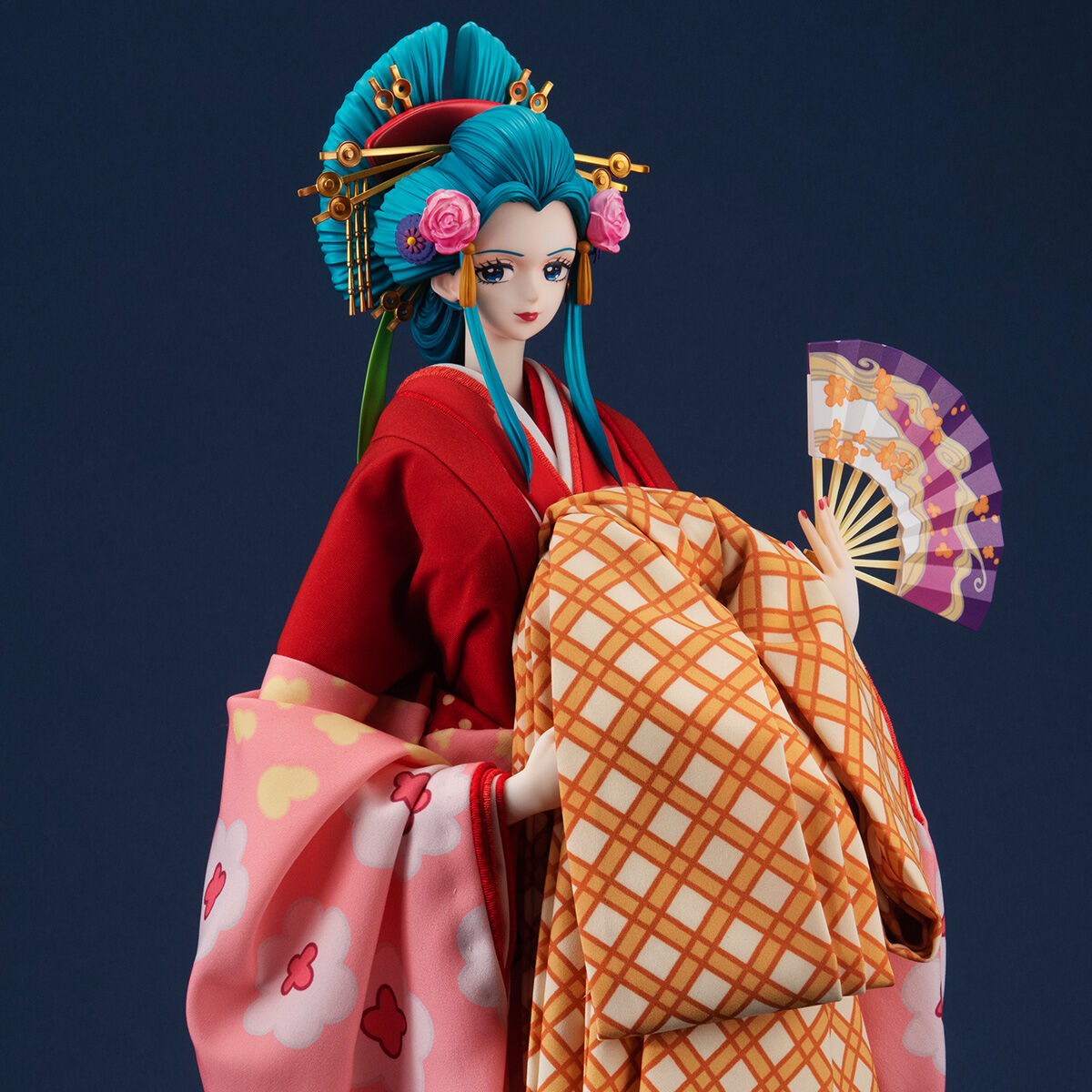 【限定販売】久月×MegaHouse 日本人形『小紫』ONE PIECE 完成品フィギュア-001