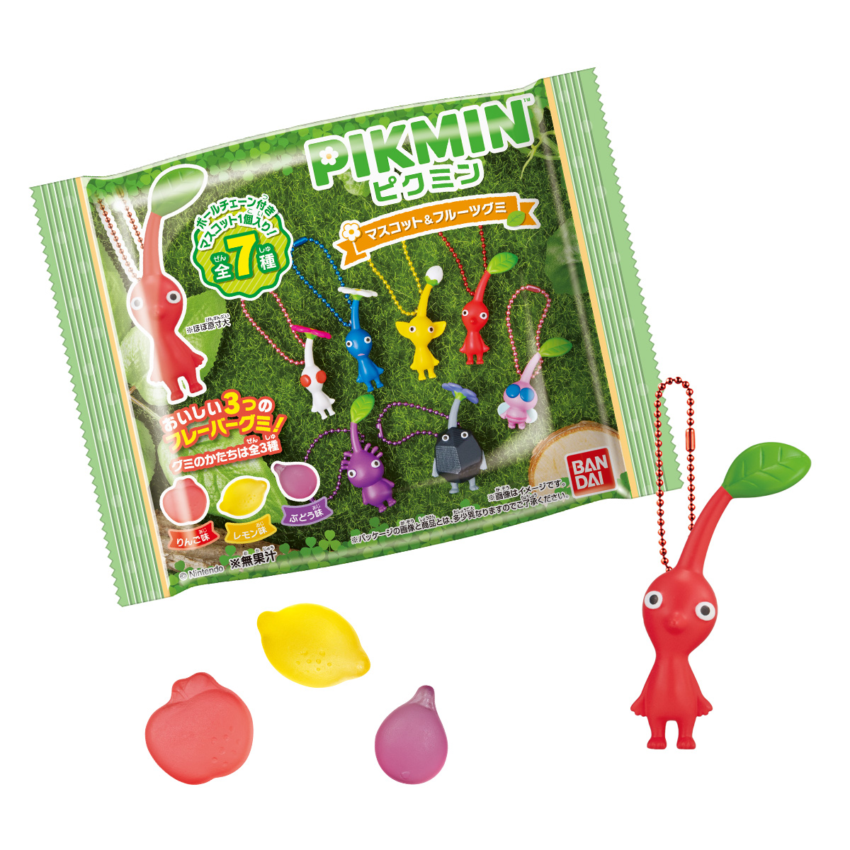 【再販】【食玩】ピクミン『ピクミン マスコット&フルーツグミ』12個入りBOX-001