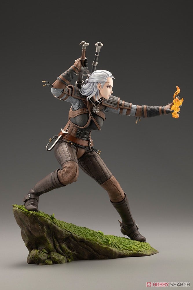 THE WITCHER美少女『ゲラルト』ウィッチャー 1/7 完成品フィギュア-003