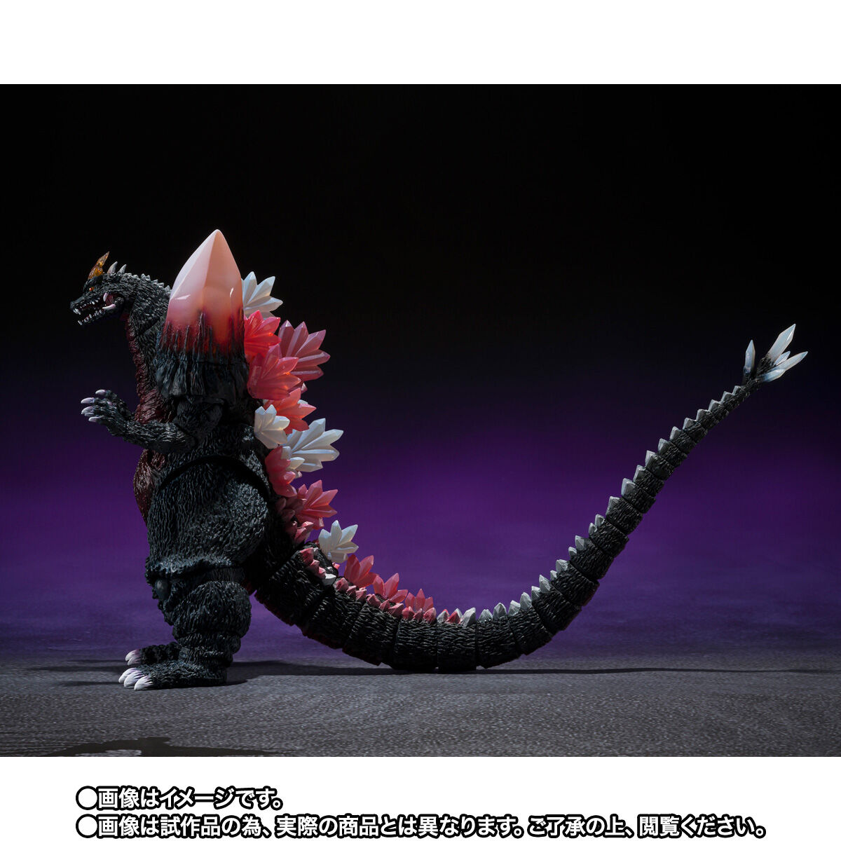 【限定販売】S.H.MonsterArts『スペースゴジラ 福岡決戦Ver.』ゴジラvsスペースゴジラ 可動フィギュア-003