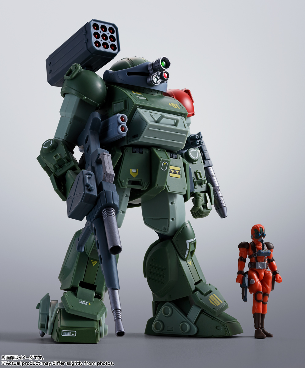 HI-METAL R『スコープドッグ レッドショルダーカスタム』装甲騎兵ボトムズ 可動フィギュア-001