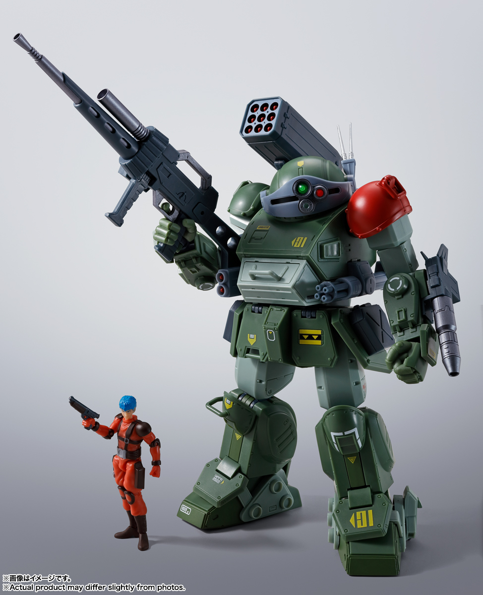 HI-METAL R『スコープドッグ レッドショルダーカスタム』装甲騎兵ボトムズ 可動フィギュア-002