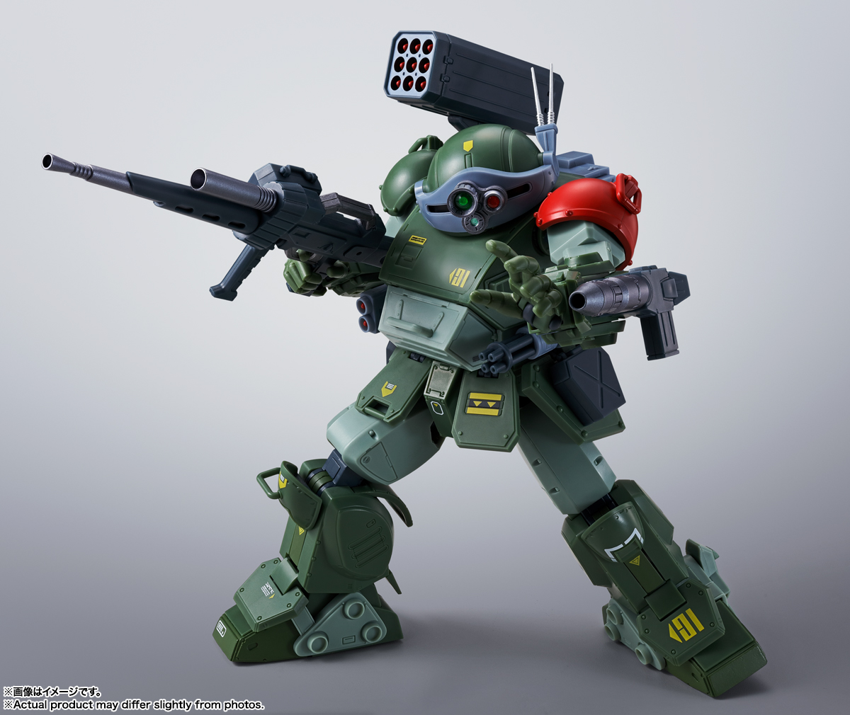 HI-METAL R『スコープドッグ レッドショルダーカスタム』装甲騎兵ボトムズ 可動フィギュア-004