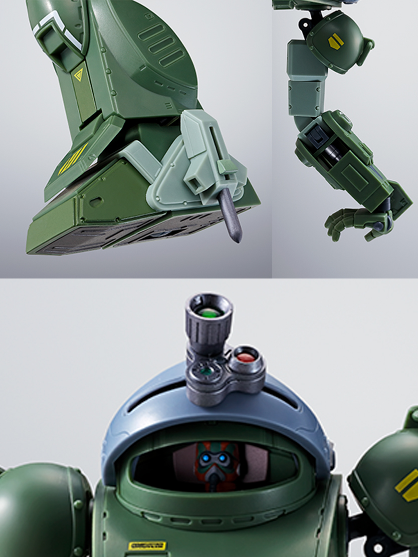 HI-METAL R『スコープドッグ レッドショルダーカスタム』装甲騎兵ボトムズ 可動フィギュア-017