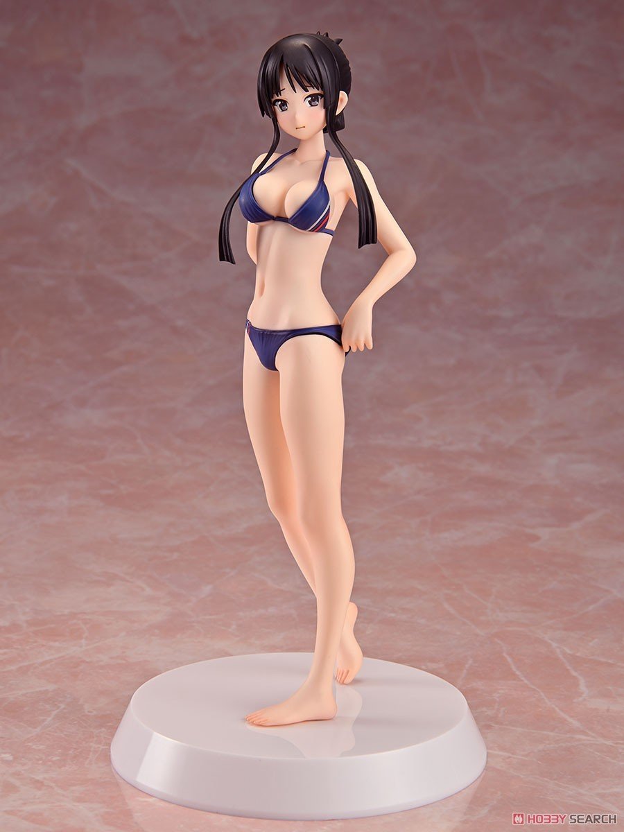 アッセンブル・ヒロインズ『秋山澪［Summer Queens］』けいおん!! 1/8 半完成品・組立フィギュアキット-001