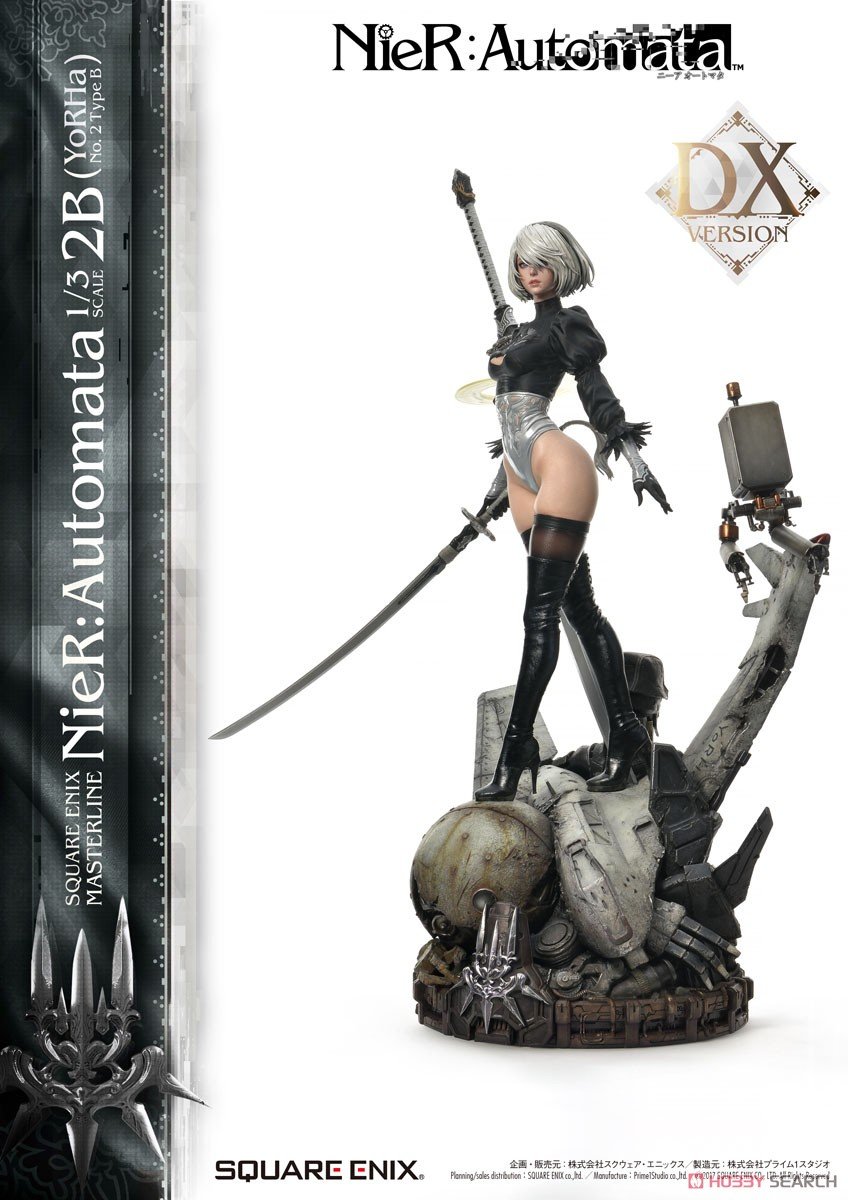 SQUARE ENIX MASTERLINE『NieR:Automata 1/3 Scale - 2B (YoRHa No.2 Type B) Deluxe Ver.』ニーア オートマタ 1/3 スタチュー-002