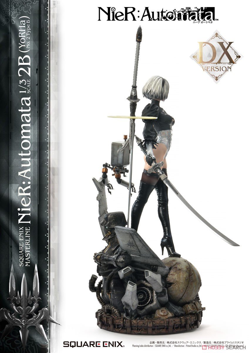 SQUARE ENIX MASTERLINE『NieR:Automata 1/3 Scale - 2B (YoRHa No.2 Type B) Deluxe Ver.』ニーア オートマタ 1/3 スタチュー-005