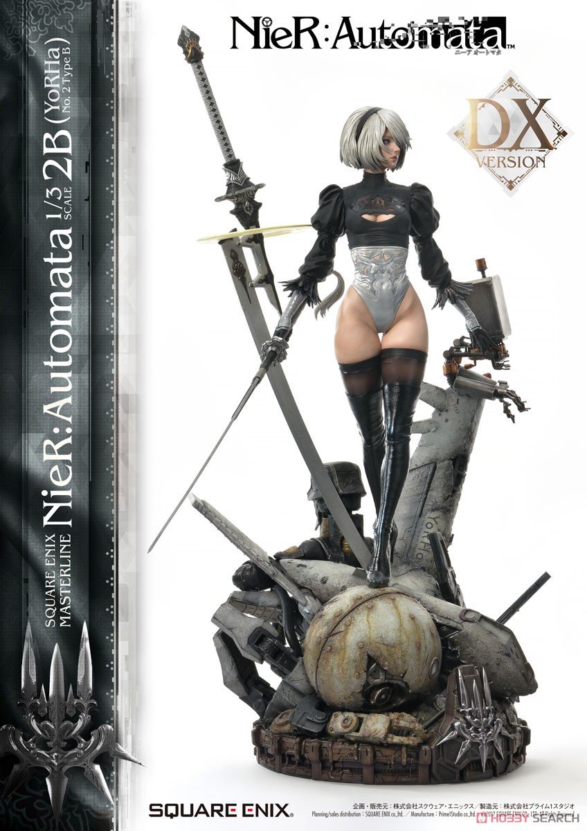 SQUARE ENIX MASTERLINE『NieR:Automata 1/3 Scale - 2B (YoRHa No.2 Type B) Deluxe Ver.』ニーア オートマタ 1/3 スタチュー-006