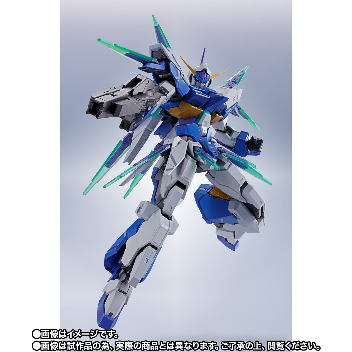 【限定販売】METAL ROBOT魂〈SIDE MS〉『ガンダム AGE-FX』機動戦士ガンダムAGE 可動フィギュア-006