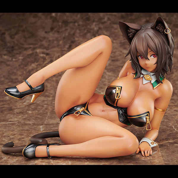 【限定販売】BINDing クリエイターズ オピニオン『バステト Casino:Bare Leg Ver.』方天戟 イラスト 1/4 完成品フィギュア