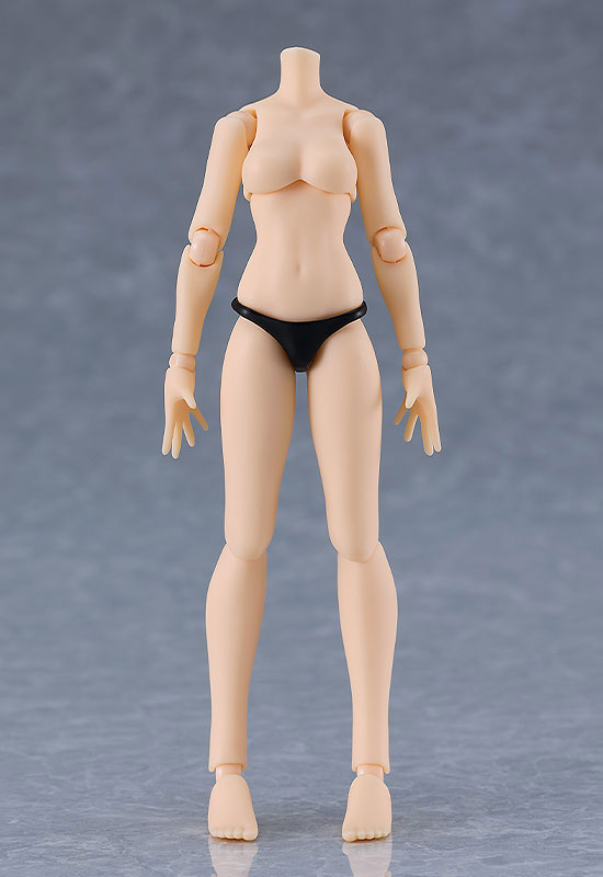 figma styles『女性body（ミカ）with ミニスカート チャイナワンピコーデ（ホワイト）』可動フィギュア-006