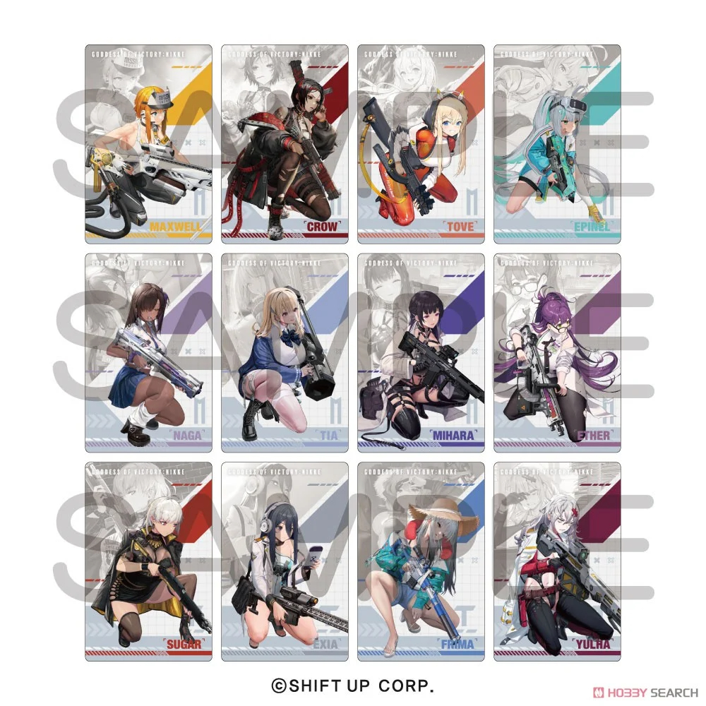 『勝利の女神：NIKKE ガンガールメタルカードコレクションVol.2』10パック入りBOX-003