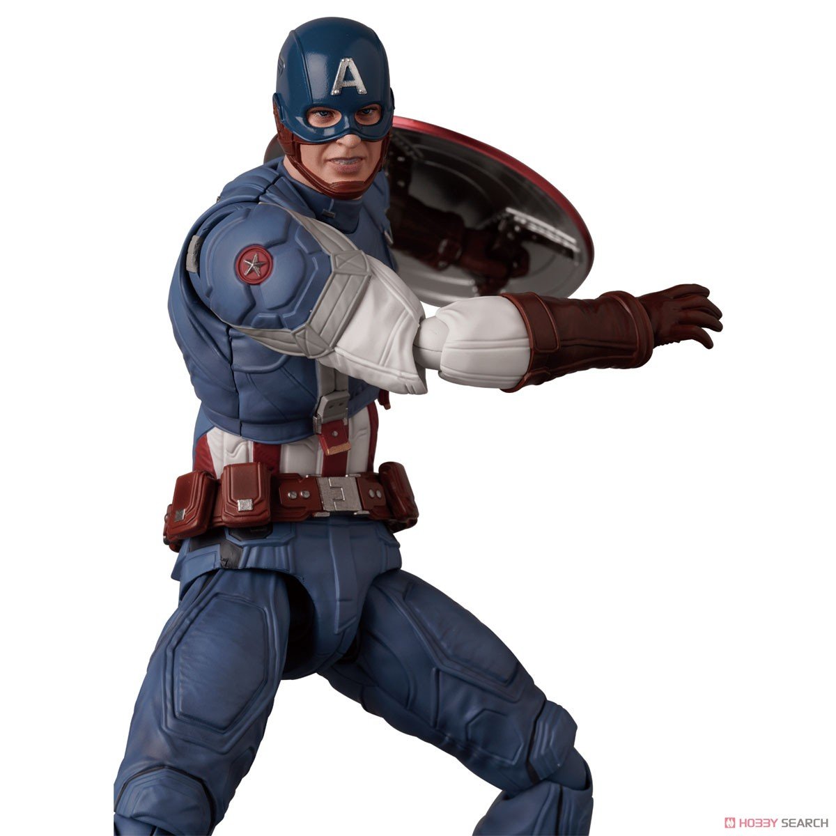 マフェックス No.220 MAFEX『キャプテン・アメリカ（クラシック・スーツ）／CAPTAIN AMERICA（Classic Suit）』Captain America: The Winter Soldier 可動フィギュア-002