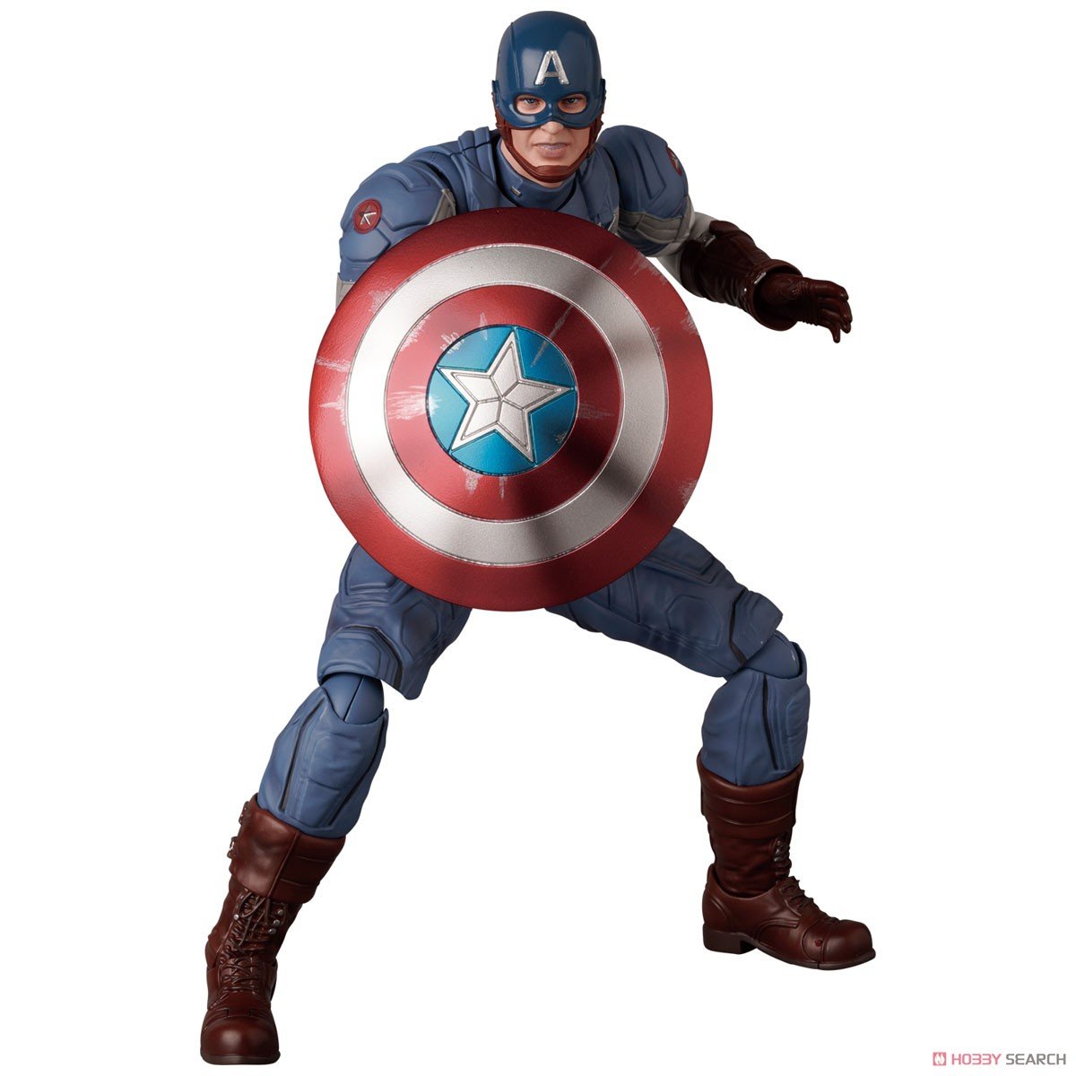 マフェックス No.220 MAFEX『キャプテン・アメリカ（クラシック・スーツ）／CAPTAIN AMERICA（Classic Suit）』Captain America: The Winter Soldier 可動フィギュア-007