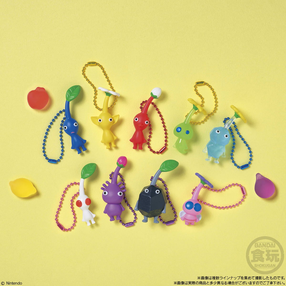 【食玩】ピクミン『ピクミン マスコット&フルーツグミ 2』12個入りBOX-001