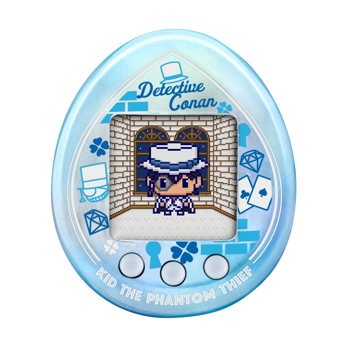 【限定販売】Tamagotchi nano colorful 名探偵コナン『名探偵の紅玉（たまごっち）／大怪盗の藍玉（たまごっち）』たまごっちnano-009