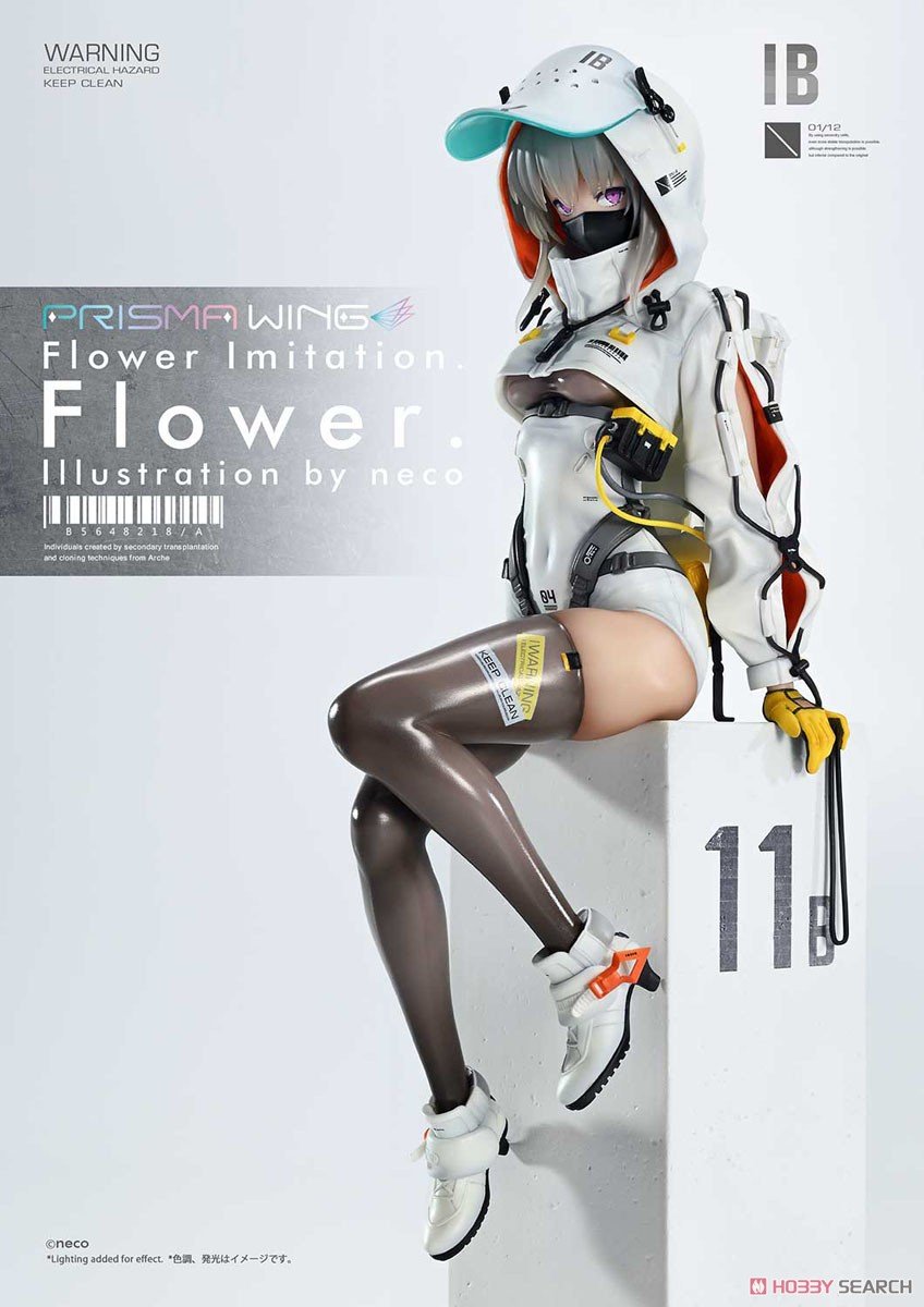 PRISMA WING『Flower. Illustration by neco』Flower Imitation.  1/7 完成品フィギュア-002