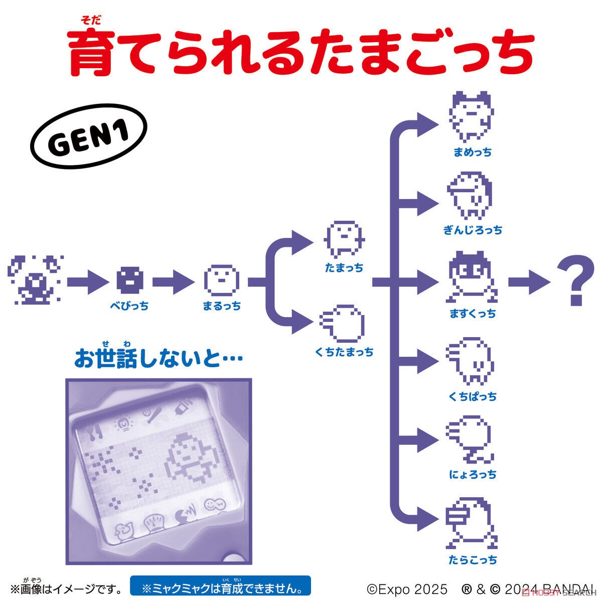 Original Tamagotchi Collaboration『ミャクミャクコミックブック』たまごっち-004