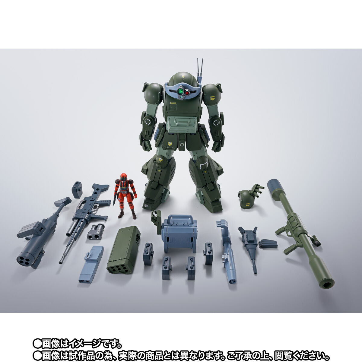 【限定販売】HI-METAL R『スコープドッグ ターボカスタム』装甲騎兵ボトムズ 可動フィギュア-010