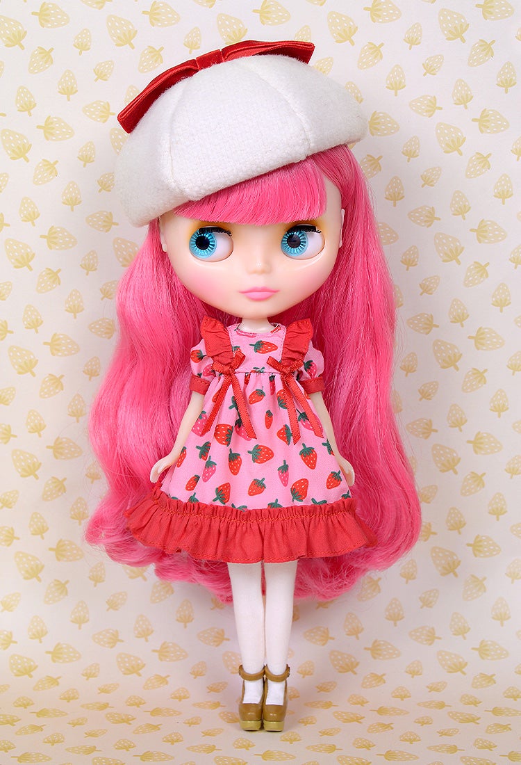 ブライス『ヘブンリーストロベリー』Blythe 完成品ドール-002