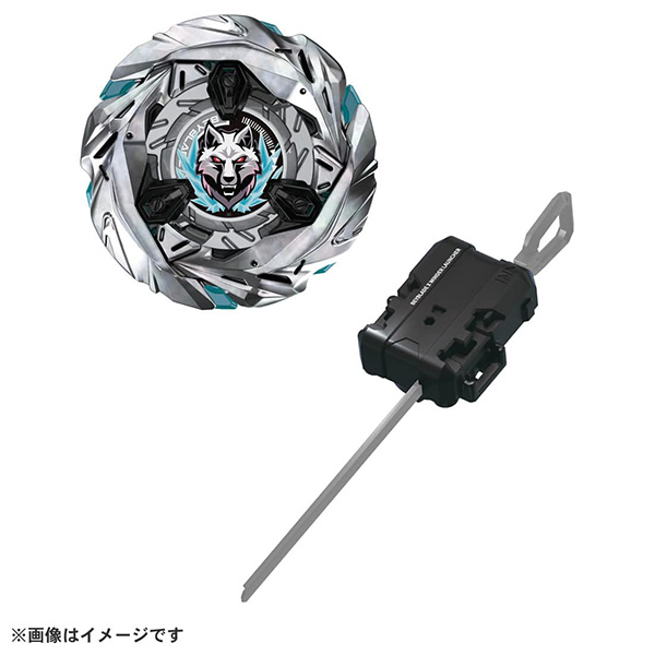 BEYBLADE X『UX-08 スターター シルバーウルフ3-80FB』ベイブレード