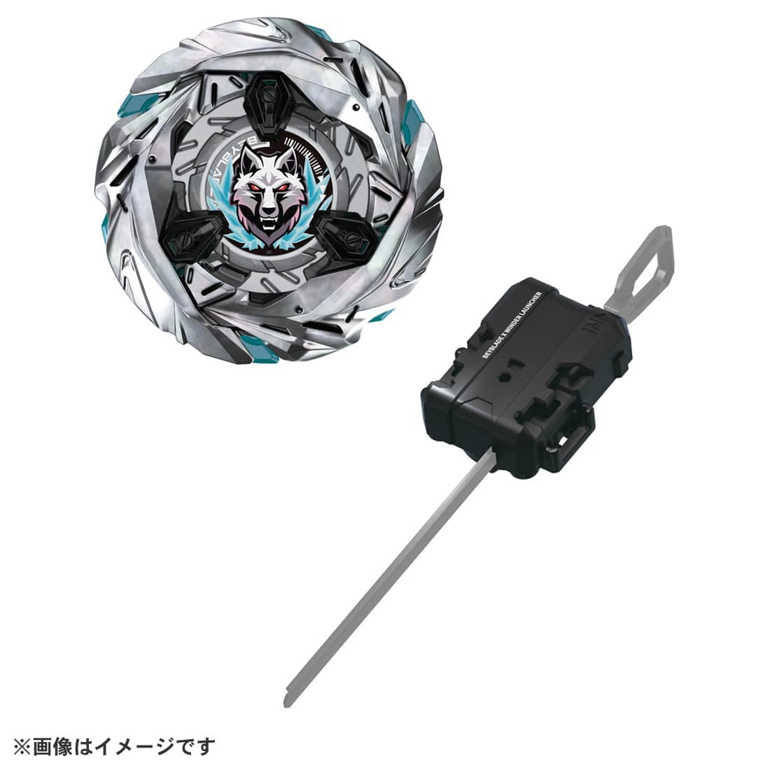 BEYBLADE X『UX-08 スターター シルバーウルフ3-80FB』ベイブレード-003