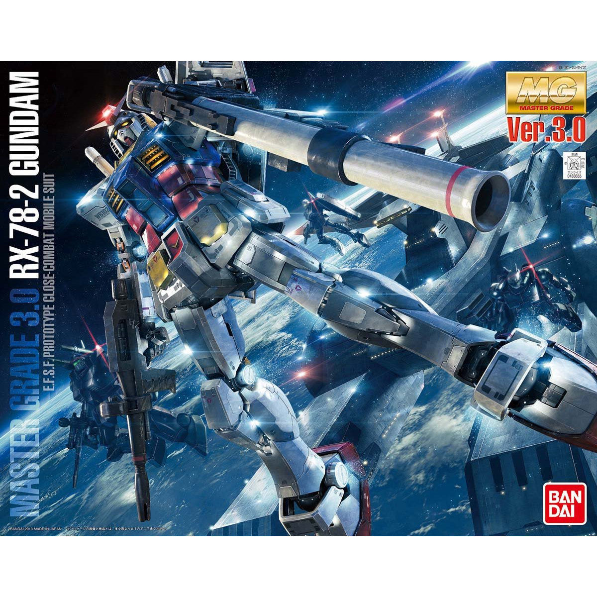 【限定販売】【再販】MG 1/100『ガンダムVer.3.0』機動戦士ガンダム プラモデル-004