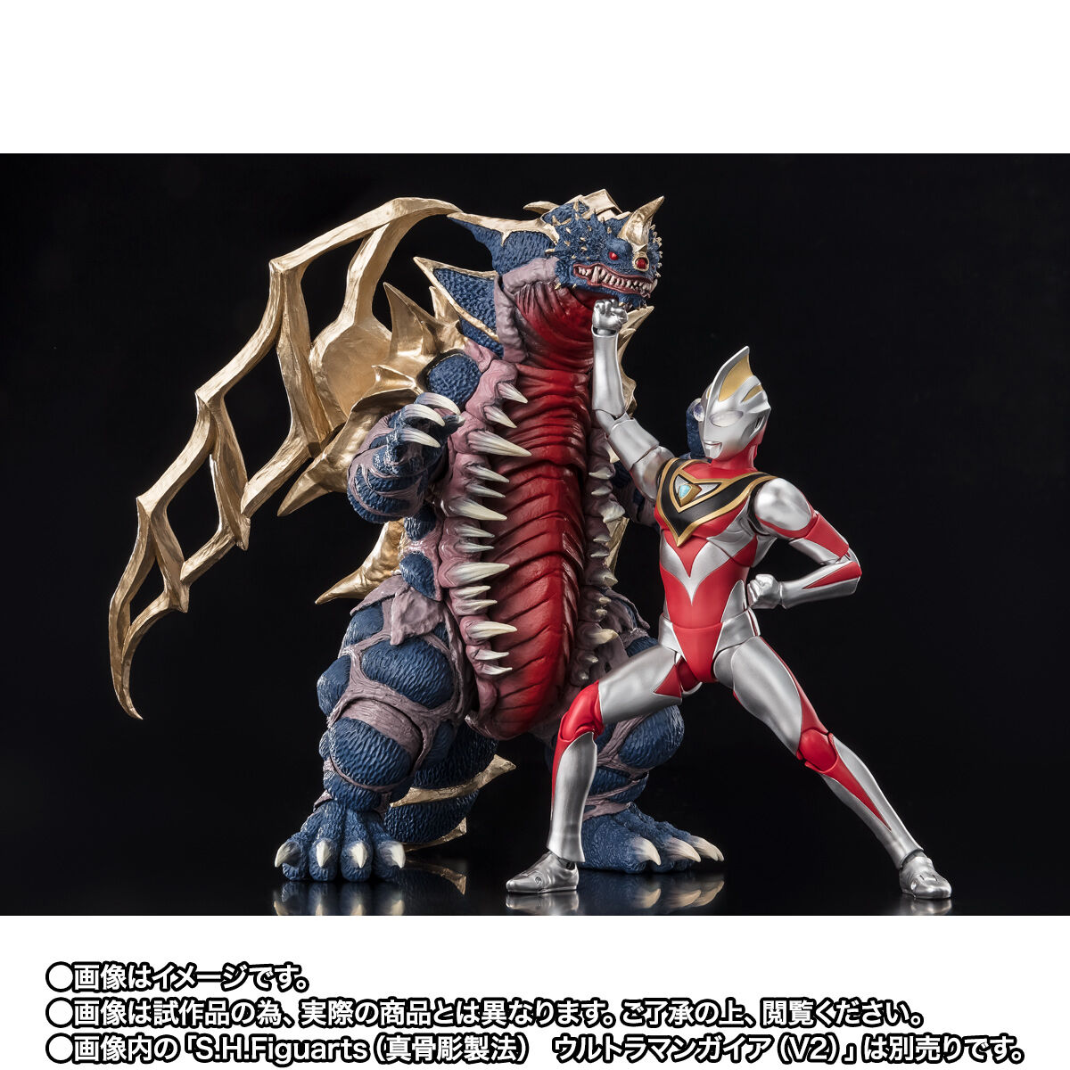 【限定販売】S.H.Figuarts『キングオブモンス』ウルトラマンガイア 可動フィギュア-008