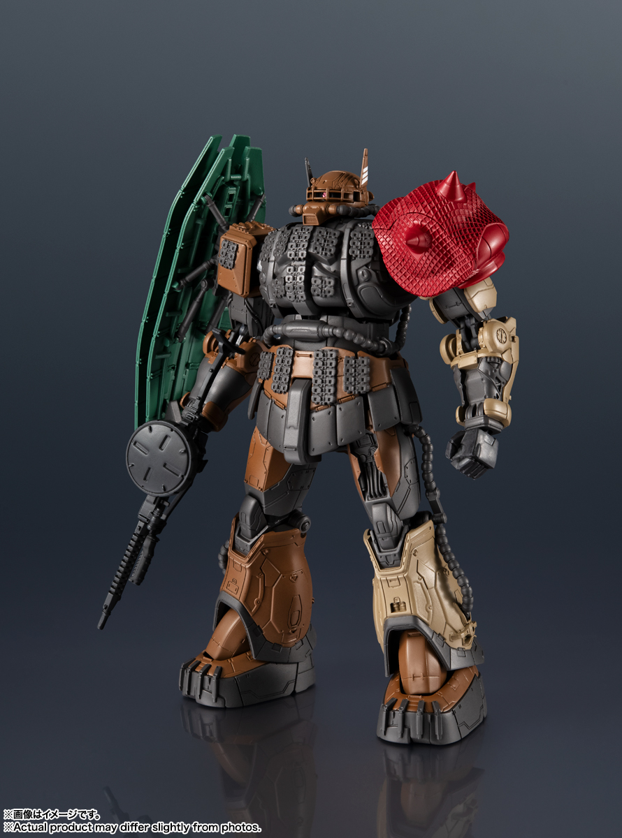 GUNDAM UNIVERSE『ZAKUⅡ（Unidentified Type）Solari／無識別型ザクII ソラリ機』機動戦士ガンダム 復讐のレクイエム 可動フィギュア-001