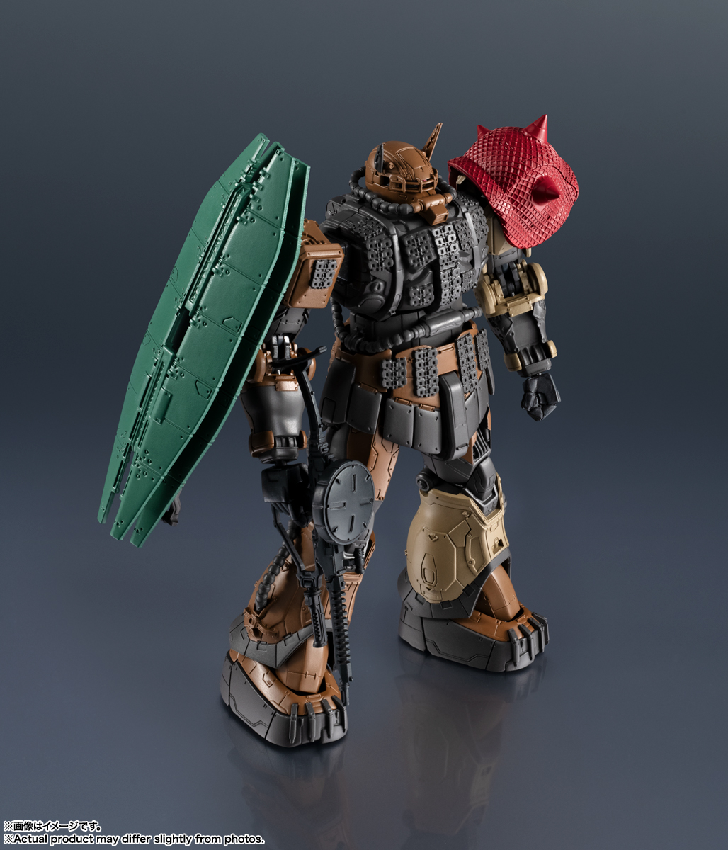 GUNDAM UNIVERSE『ZAKUⅡ（Unidentified Type）Solari／無識別型ザクII ソラリ機』機動戦士ガンダム 復讐のレクイエム 可動フィギュア-003